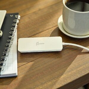 j5create JCD373 MICRO SD/SD USB MIC HDMI Mini POWER IN Dock Adapter